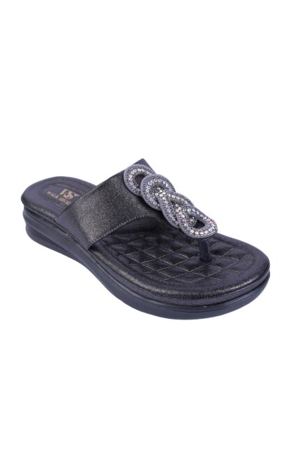 Embellished Wedge Sandals