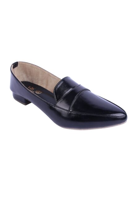 Pointed-Toe Patent Loafers